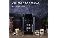 Cafetera Automática Krups Roma EA81K870, 15 Bares, Negro