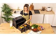 Freidora de aire Cecotec Cecofry Advance 9000 Window, 9 L, 2200W, Negro
