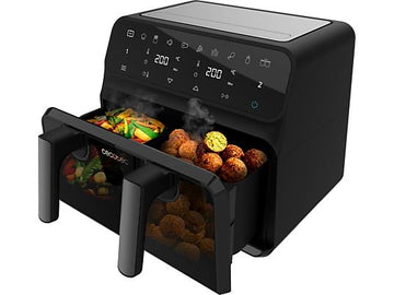 Freidora de aire Cecotec Cecofry Advance 9000 Window, 9 L, 2200W, Negro
