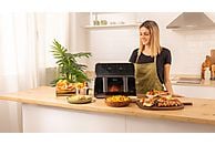 Freidora de aire Cecotec Cecofry Advance 9000 Window, 9 L, 2200W, Negro