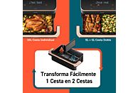 Freidora de aire Cosori Dual Blaze Twinfry™ Chef Edition, 10 L, 2800W, Negro