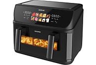 Freidora de aire Cecotec Cecofry&Grill Duoheat 10000, 10 L, 2800W, Negro