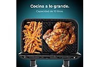 Freidora de aire Cecotec Cecofry&Grill Duoheat 10000, 10 L, 2800W, Negro