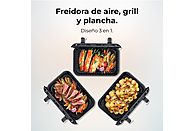 Freidora de aire Cecotec Cecofry&Grill Duoheat 10000, 10 L, 2800W, Negro