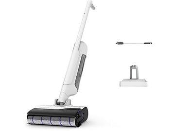 Fregona Eléctrica sin Cable Rowenta X-Clean 10, Aspira y Friega, Blanco