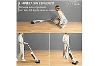 Fregona Eléctrica sin Cable Rowenta X-Clean 10, Aspira y Friega, Blanco