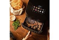 Freidora de aire Cecotec Cecofry&Grill Smokin’ 8500, 8.5 L, 2200W, Negro