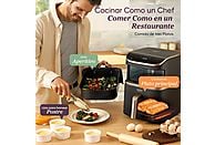 Freidora de aire Cosori Turbo Tower Pro Smart™ Chef Edition, 10.8 L, 2630W, Negro