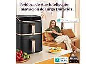 Freidora de aire Cosori Turbo Tower Pro Smart™ Chef Edition, 10.8 L, 2630W, Negro