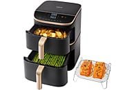 Freidora de aire Cosori Turbo Tower Pro Smart™ Chef Edition, 10.8 L, 2630W, Negro