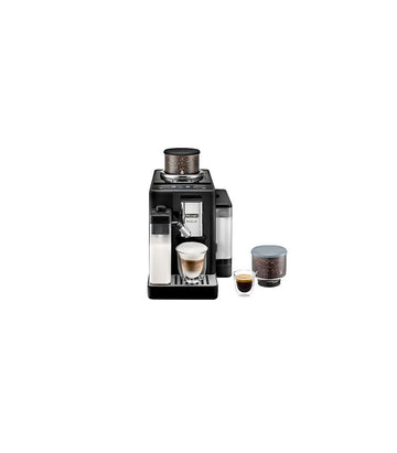 Cafetera Automática De'Longhi Rivelia EXAM440.55.B, 19 Bares, Negra