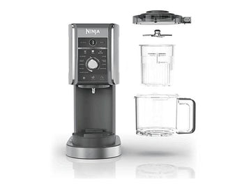 Heladera Ninja CREAMI Deluxe, 10 programas, 2 tarrinas, Plata