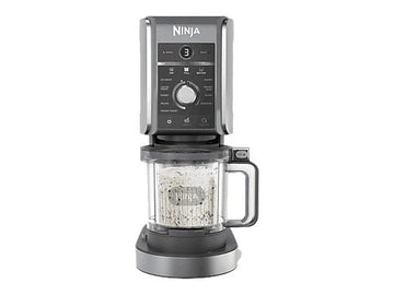 Heladera Ninja CREAMI Deluxe, 10 programas, 2 tarrinas, Plata