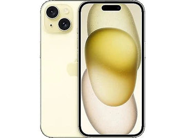Apple iPhone 15 (Amarillo), 256 GB, 5G, 6.1" OLED Super Retina XDR, Chip A16 Bionic