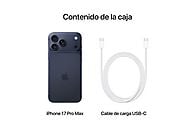 Apple iPhone 17 Pro Max: potencia Pro con cámara Fusion de 48 MP y chip A19 Pro