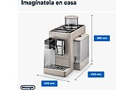 Cafetera Automática De'Longhi Rivelia (EXAM440.55.BG), 19 Bares, Beige - Electrodomésticos Idea SL