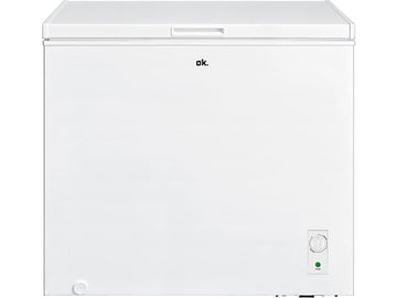 Congelador horizontal ok. OFZ 171 E W, 198 L, 84,5 cm, Clase E, Blanco