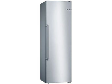 Congelador vertical BOSCH GSN36AIEP, 242 L, No Frost, 186 cm, Inox