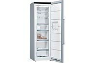 Congelador vertical BOSCH GSN36AIEP, 242 L, No Frost, 186 cm, Inox