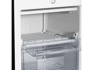 Congelador vertical CHIQ FSD160D4E, 145 L, 126 cm, Clase E, Color Metálico Cepillado Oscuro