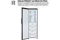 Congelador vertical LG GFM61MCCSF.AMCQEUR, 324 L, No Frost, Negro