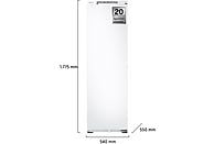 Congelador vertical integrable Samsung BRZ22700EWW/EF, 218 L, 177.5 cm, No Frost, Wifi, Blanco