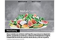Congelador vertical integrable Samsung BRZ22700EWW/EF, 218 L, 177.5 cm, No Frost, Wifi, Blanco