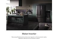 Frigorífico Americano Haier FD 100 Series 7 HB26FSNAAA, 750 L, No Frost, Inverter, Grafito