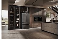 Frigorífico Americano Haier FD 100 Series 7 HB26FSNAAA, 750 L, No Frost, Inverter, Grafito