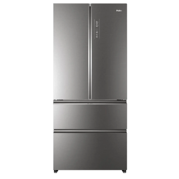 Frigorífico Americano Haier FD 83 Series 7 HB18FGSAAA, No Frost, 539 L, Motor Inverter, Inox