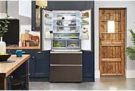 Frigorífico Americano Haier FD 83 Series 7 HB18FGSAAA, No Frost, 539 L, Motor Inverter, Inox
