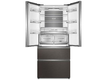 Frigorífico Americano Haier FD 83 Series 7 HB18FGSAAA, No Frost, 539 L, Motor Inverter, Inox