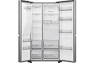Frigorífico Americano Hisense RS818N4TIE1, 636 L, No Frost, Inox