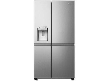 Frigorífico Americano Hisense RS818N4TIE1, 636 L, No Frost, Inox