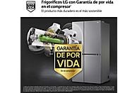 Frigorífico Americano LG GSLV71PZTD, 635 L, No Frost, Inox Antihuellas