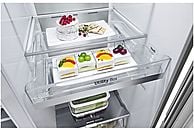 Frigorífico Americano LG InstaView™ GSXV90MBAE, 635 L, Inox