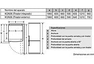 Frigorífico Combi Bosch KGN36VIEA, 326 L, No Frost, Cajón VitaFresh, EasyAccess, Inox Antihuellas