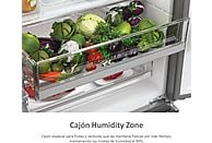 Frigorífico Combi Haier 3D 60 Series 3 A3FE737CGJ, 371 L, No Frost, Motor Inverter, Inox
