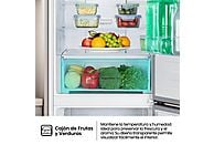Frigorífico Combi Hisense RB390N4AWE1, No Frost, 304 L, Clase E, Blanco