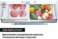 Frigorífico Combi Samsung Smart RB38C675CS9/EF, 390 L, No Frost, WiFi, Inox