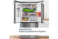 Frigorífico Multidoor Bosch KFN96VPEA, Serie 4, 605 L, Inox