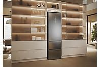 Frigorífico combi Haier HTW5620CNMG, No Frost, 414 L, 205 cm, Wi-Fi, Inox