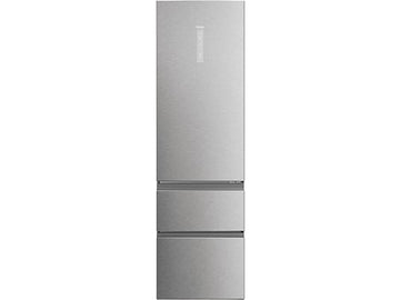 Frigorífico combi Haier HTW5620CNMG, No Frost, 414 L, 205 cm, Wi-Fi, Inox