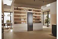 Frigorífico combi Haier HTW5620CNMG, No Frost, 414 L, 205 cm, Wi-Fi, Inox