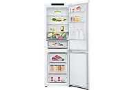 Frigorífico combi LG GBV3100ESW, No Frost, 344 L, 186 cm, DoorCooling+™, FRESHBalancer™, Blanco