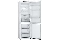 Frigorífico combi LG GBV3100ESW, No Frost, 344 L, 186 cm, DoorCooling+™, FRESHBalancer™, Blanco