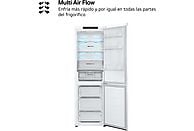 Frigorífico combi LG GBV3100ESW, No Frost, 344 L, 186 cm, DoorCooling+™, FRESHBalancer™, Blanco
