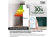 Frigorífico combi Samsung Smart RB38C605DS9/EF, 390 L, 203 cm, No Frost, Inox
