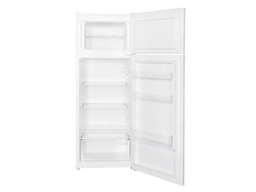 Frigorífico dos puertas ok. OFK 471 E W, PW58BM, 206 L, 142.5 cm, Blanco