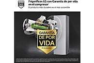 Frigorífico una puerta LG GLM71MBCSF, No Frost, DoorCooling+™, ThinQ™, 386 L, Inox